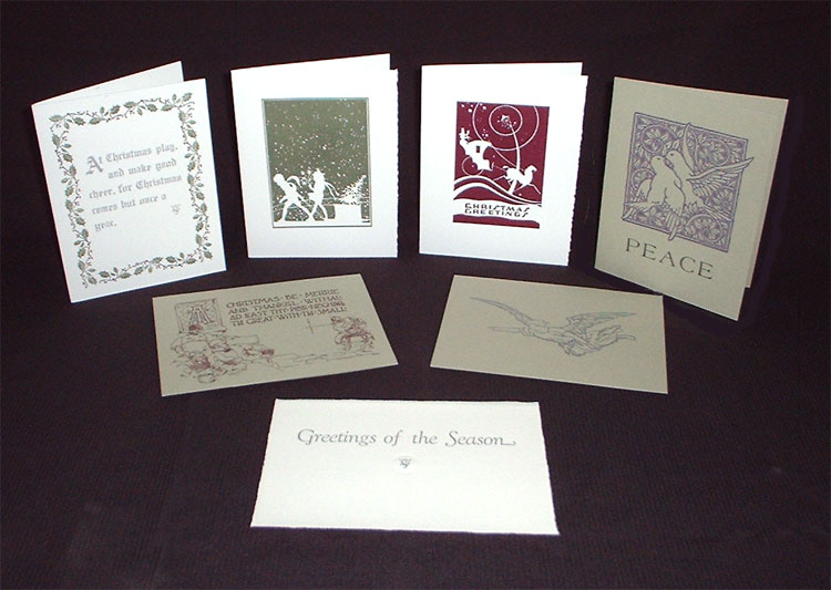 A6 Christmas cards