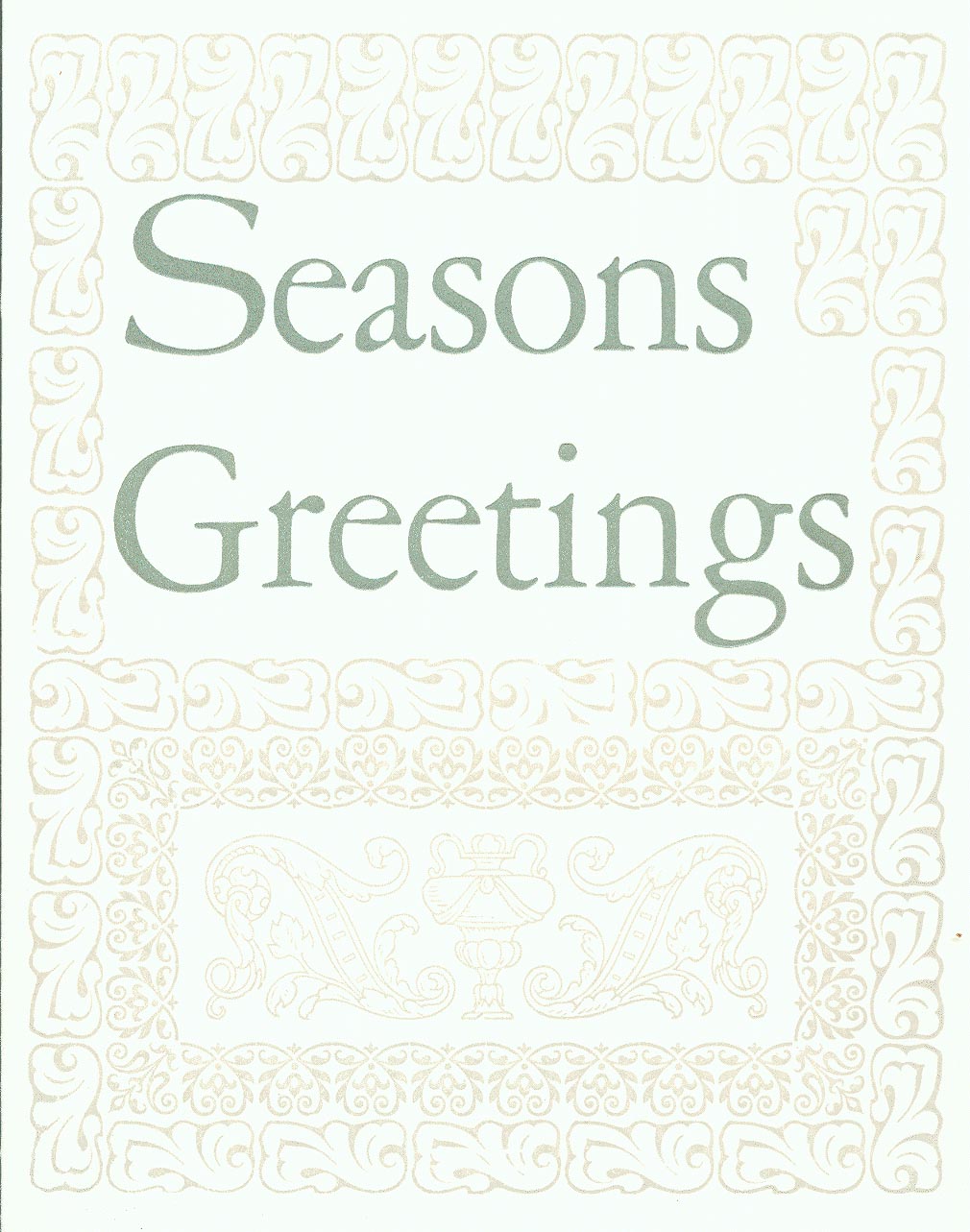 Seasons Greetings